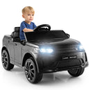 12V Kids Ride On Car with Remote Control Lockable Doors Slow Start System and LED Lights