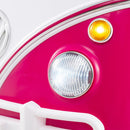 12V Ride On Car Licensed Volkswagen Ride-on Bus with Cup Holder and LED Headlights for 3+ Years Old