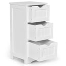 Bathroom Floor Freestanding Storage Organizer with 3 Drawers