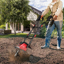 17-Inch 13.5 Amp Corded Electric Tiller and Cultivator 9-Inch Tilling Depth