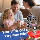 Kids Bike 14-Inch with Removable Training Wheels Navy