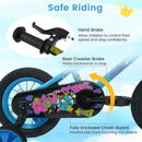 Kids Bike 16 Inch with Training Wheels Ages 4-7
