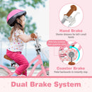12 Inch Kids Bike with Training Wheels and Basket for Boys Girls 3-4 Years Old