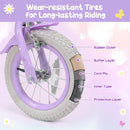 12-Inch Girls Bike with Training Wheels for Ages 3-4