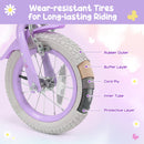 12-Inch Girls Bike with Training Wheels for Ages 3-4