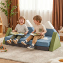 12 Pieces Snow Mountain Theme Toddler Foam Building Fort