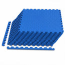 Puzzle Exercise Floor Mats 1/2 Inch Thick - 12 Tiles