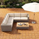 Acacia Wood Interlocking Deck Tiles 12x12 Inch - 27 Pack