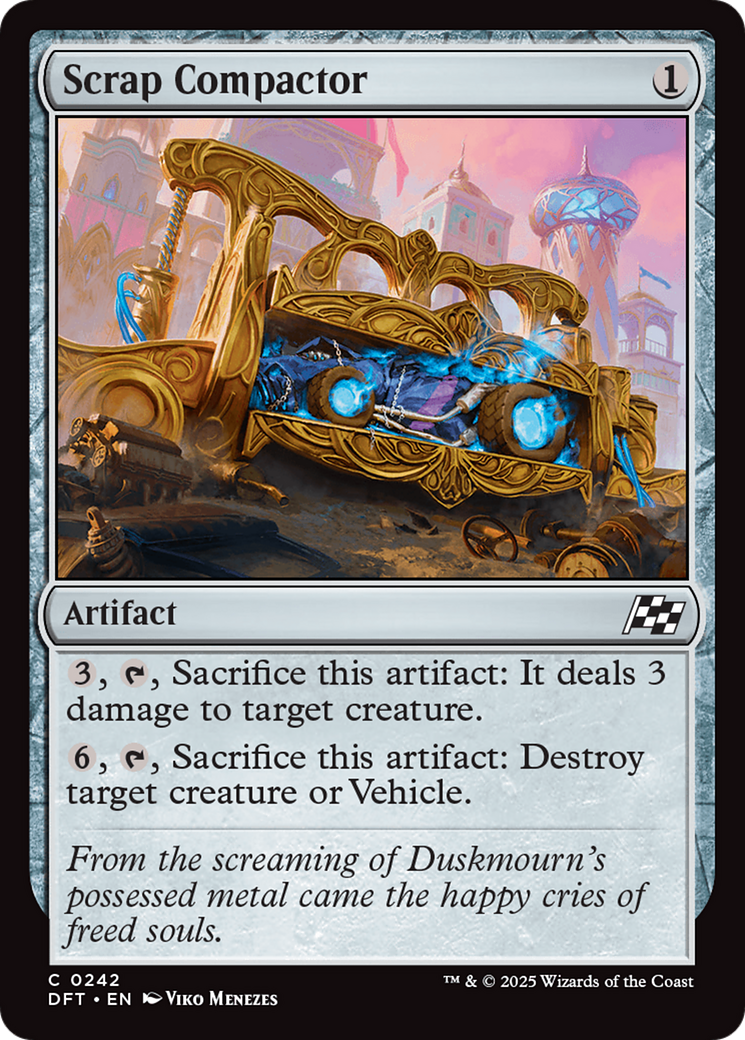 Scrap Compactor (DFT-242) - Aetherdrift Foil