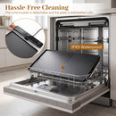 1300W Indoor Electric Grill with Removable Touch Panel