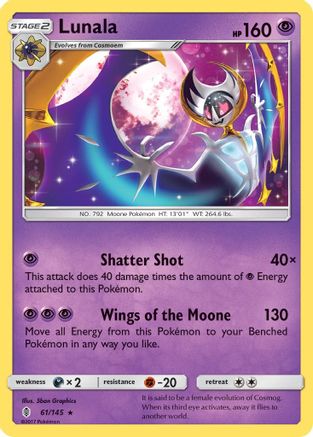 Lunala 061/145 - SM  Guardians Rising