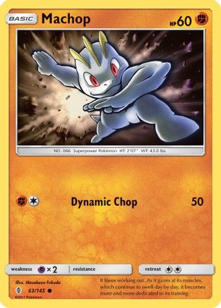 Machop 063/145 - SM  Guardians Rising