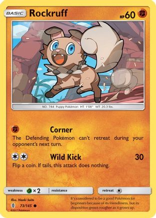 Rockruff 073/145 - SM  Guardians Rising