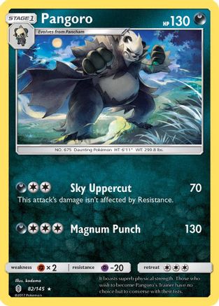 Pangoro 082/145 - SM  Guardians Rising