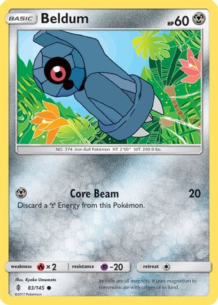 Beldum 083/145 - SM  Guardians Rising