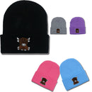 Cartoon Long Hair Yak Knitted Hat Winter Warm Wool