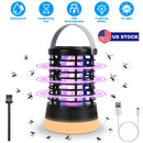 4 In 1 Bug Zapper Light Rechargeable Mosquito Zapper for Indoor Outdoor  Waterproof Mosquito Killer Lamp with 3 Lighting Modes for Patio Yard Home