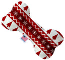 Pet and Dog Plush Heart or Bone Toy, "Classy Christmas Group" (Available in different sizes, and 7 different pattern options!)