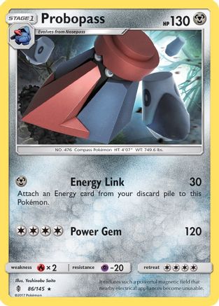 Probopass 086/145 - SM  Guardians Rising