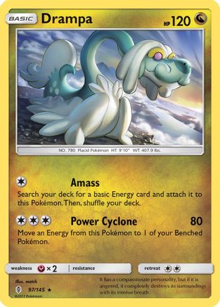 Drampa 097/145 - SM  Guardians Rising Holofoil