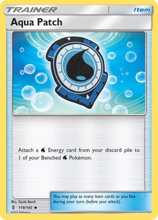 Aqua Patch 119/145 - SM  Guardians Rising