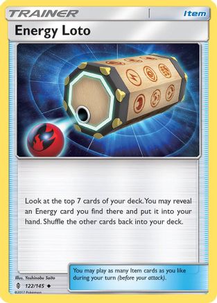 Energy Loto 122/145 - SM  Guardians Rising Reverse Holofoil