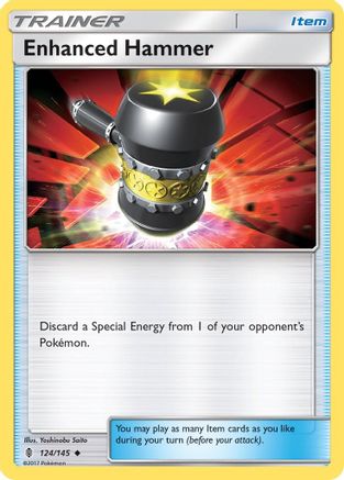 Enhanced Hammer 124/145 - SM  Guardians Rising Reverse Holofoil