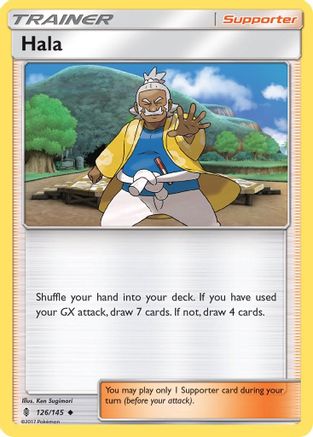Hala 126/145 - SM  Guardians Rising Reverse Holofoil