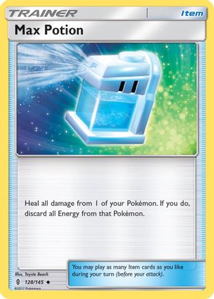 Max Potion 128/145 - SM  Guardians Rising Reverse Holofoil