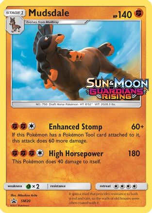 Mudsdale SM20 - SM Promos - Holofoil