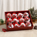 Exquisite Printing Christmas Christmas Tree Ornament Ball