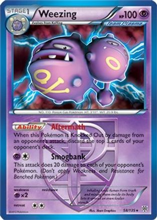 Weezing 058/135 - Deck Exclusives