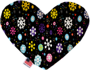 Pet and Dog Plush Heart or Bone Toy, "Winter Wonderland Group" (Available in different sizes, and 10 different patterns!)