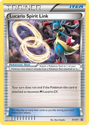 Lucario Spirit Link XY211/211 - XY Promos