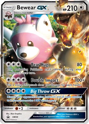 Bewear GX SM34/248 - SM Promos Holofoil