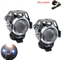 Waterproof LED U5 Motorcycle Headlight Spotlight