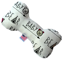Pet and Dog Plush Heart or Bone Toy, "Oh Baby Group" (Available in different sizes, and 12 different pattern options!)