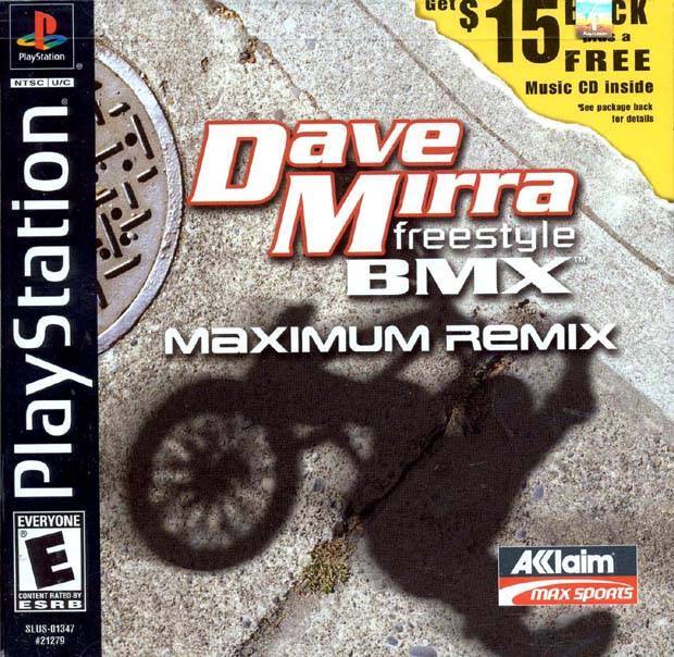 Dave Mirra Freestyle BMX Maximum Remix (Playstation)