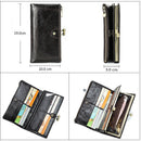Black Angel First Layer Cowhide Women's Wallet