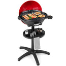 1350 W Outdoor Electric BBQ Grill with Removable Stand Easy to Install