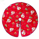Christmas Tree Skirt Decorations Gift Scene Decor