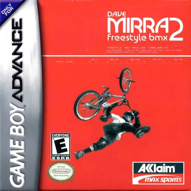 Dave Mirra Freestyle BMX 2 (Gameboy Advance)