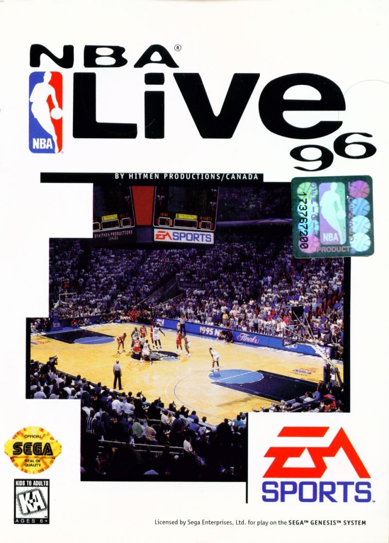 NBA Live 96 (Sega Genesis)