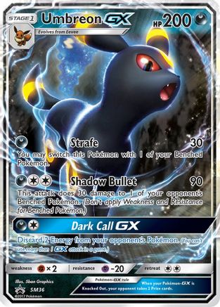 Umbreon GX SM36/248 - SM Promos Holofoil