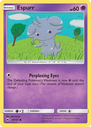 Espurr 059/147 - SM  Burning Shadows