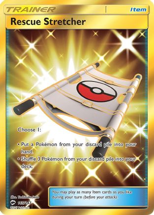 Rescue Stretcher (Secret) 165/147 - SM  Burning Shadows Holofoil