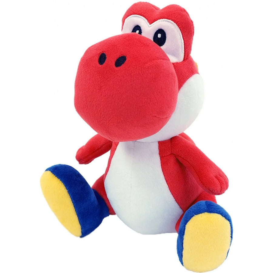 Super Mario All Star Yoshi - Red Yoshi Plush, 7