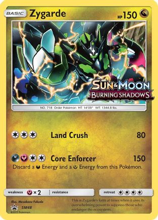 Zygarde (Prerelease) SM48/248 - SM Promos Holofoil