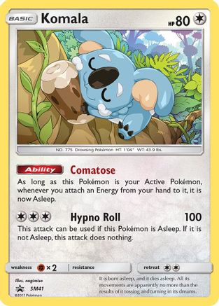 Komala SM41/248 - SM Promos Holofoil