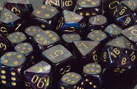 Lustrous™ Polyhedral Shadow/gold 7-Die Set